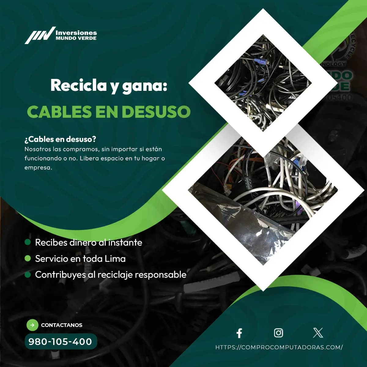 COMPRAMOS CABLES EN DESUSO