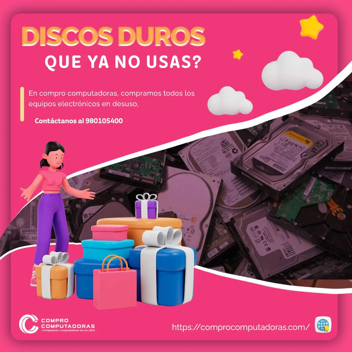 Compra y Reciclaje Responsable de Discos Duros en Lima