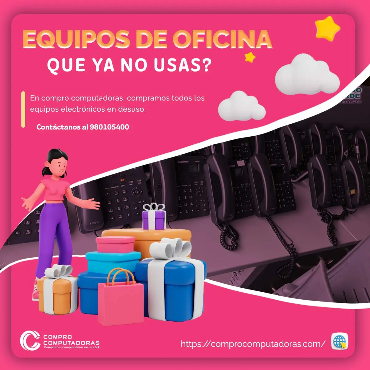 Compra y Reciclaje Responsable de Equipos de Oficina en Lima