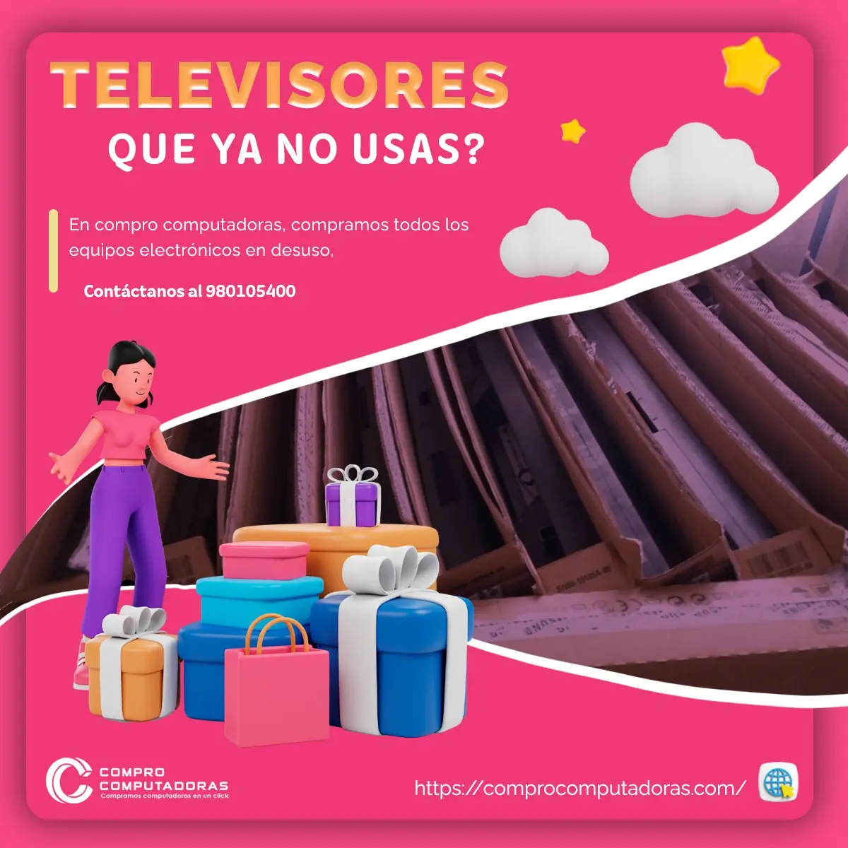 COMPRAMOS TELEVISORES