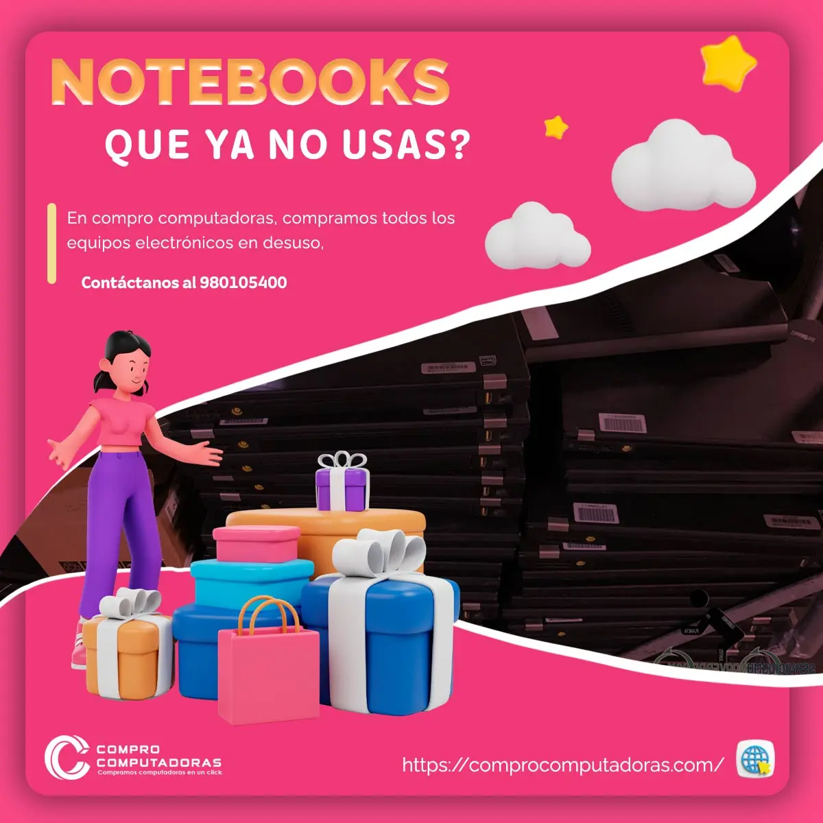 COMPRAMOS NOTEBOOKS 