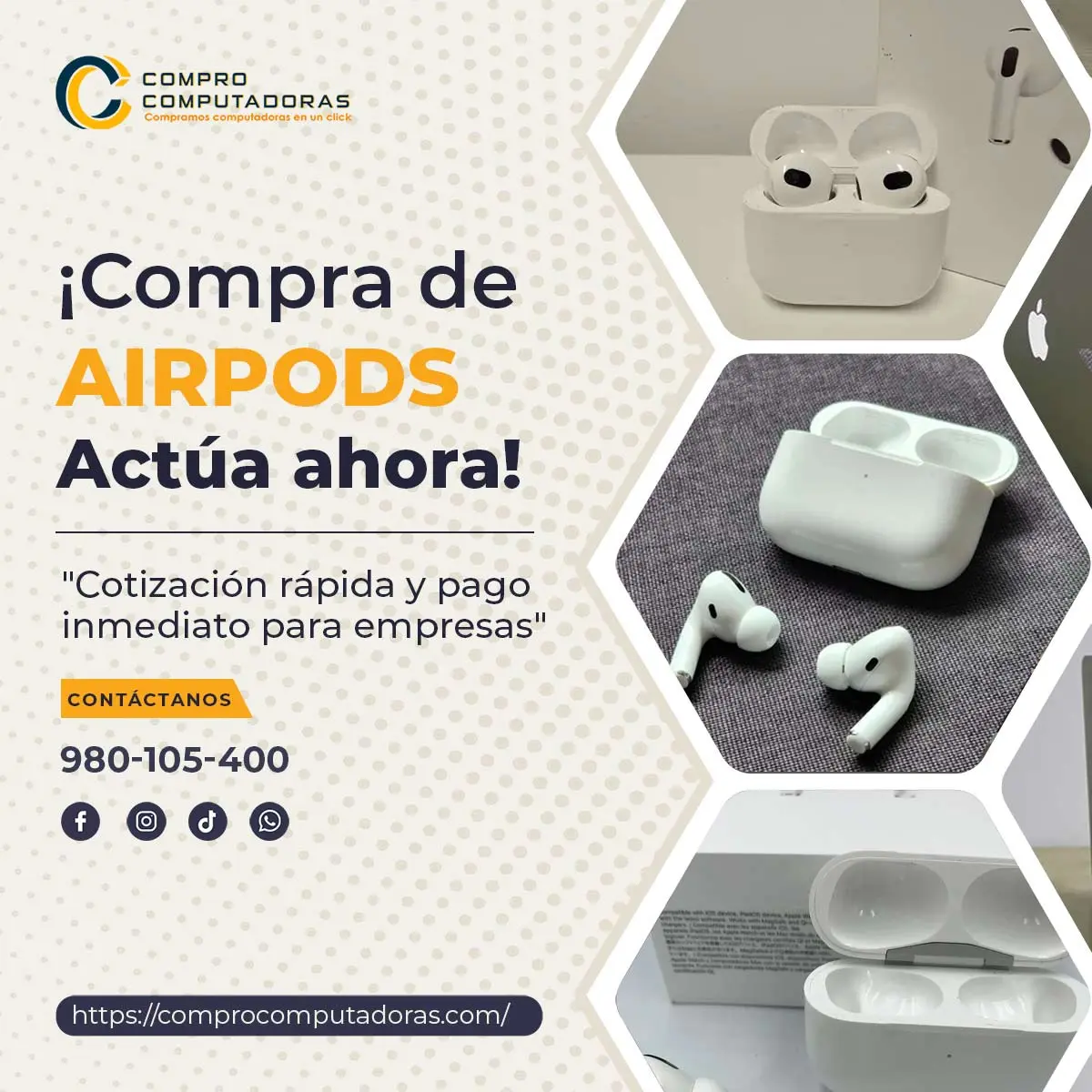 COMPRAMOS AIRPODS