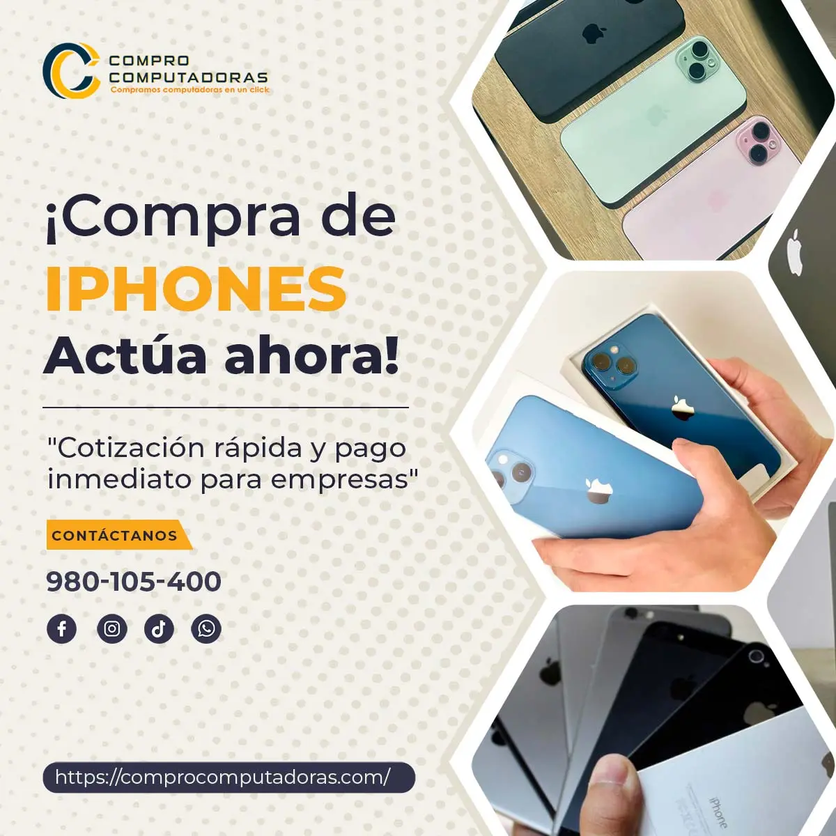 COMPRAMOS IPHONE