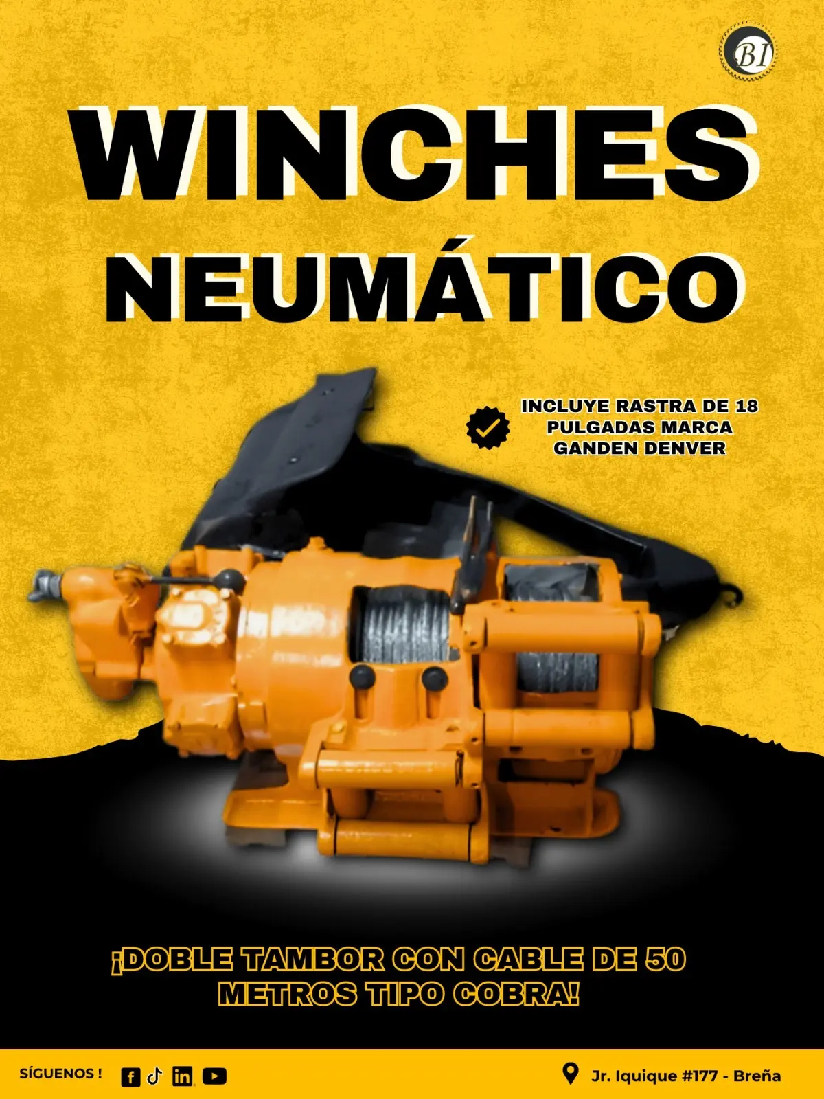 WINCHE NEUMATICO