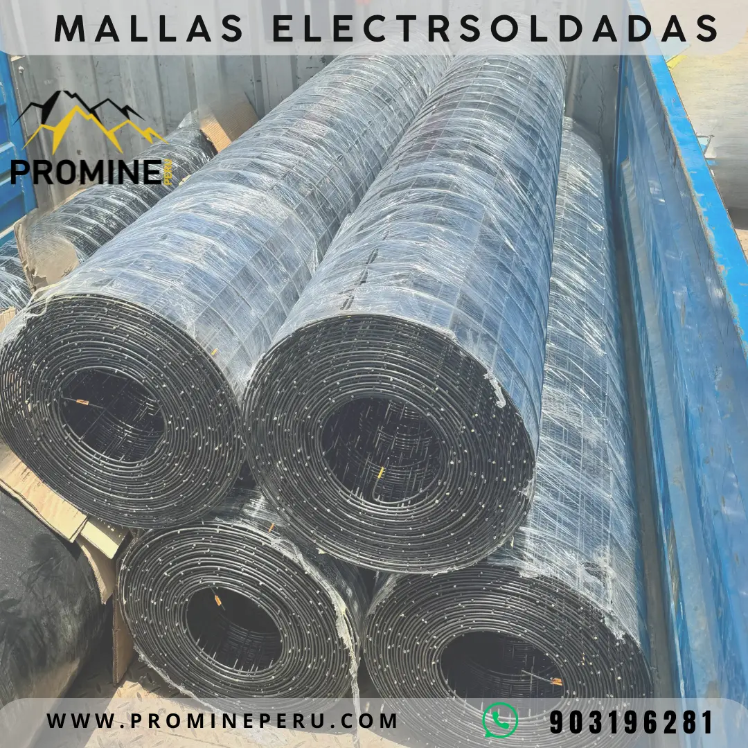 Malla Electrosoldada para Minería Refuerzo en Túneles