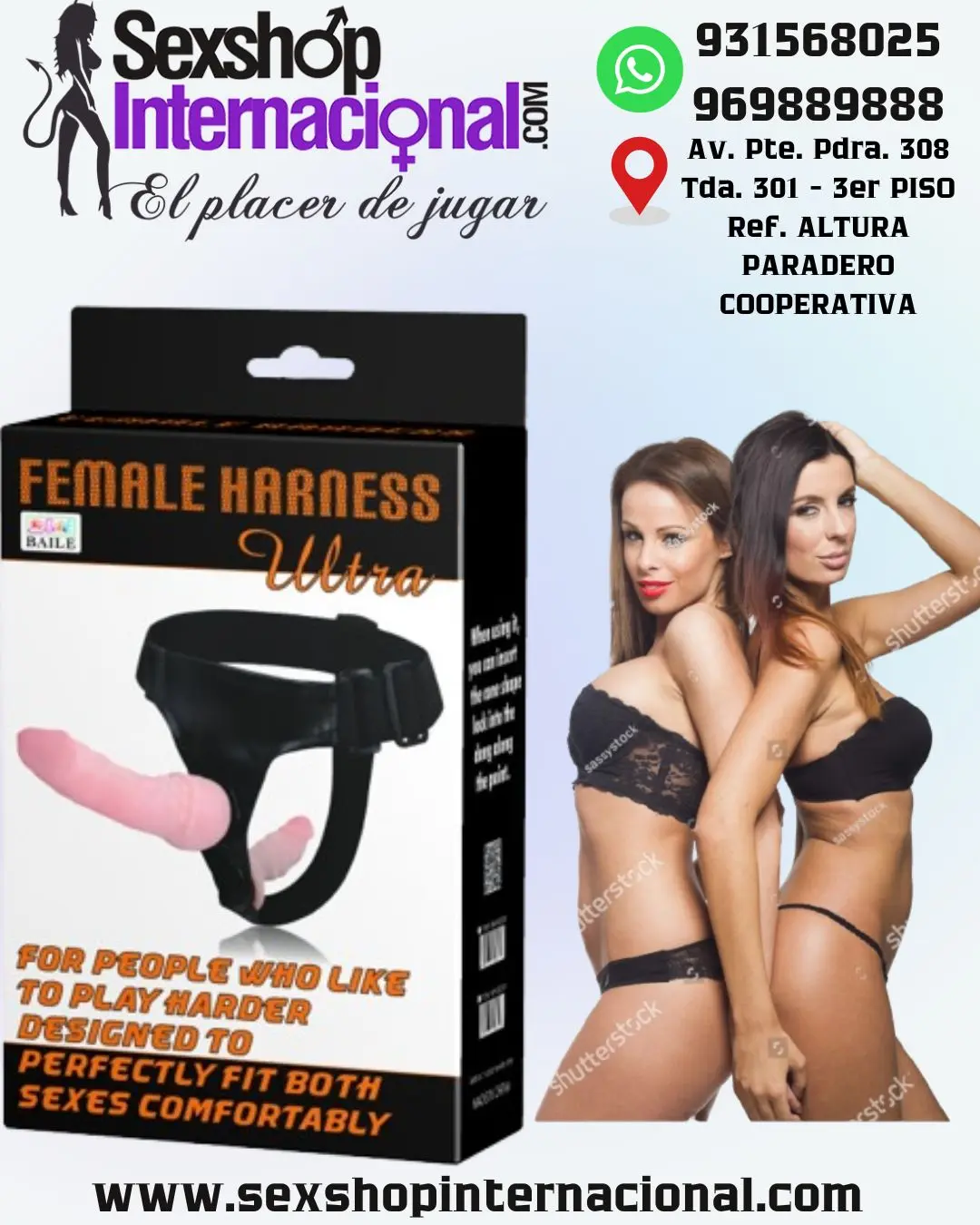 FEMALE HARNESS ULTRA