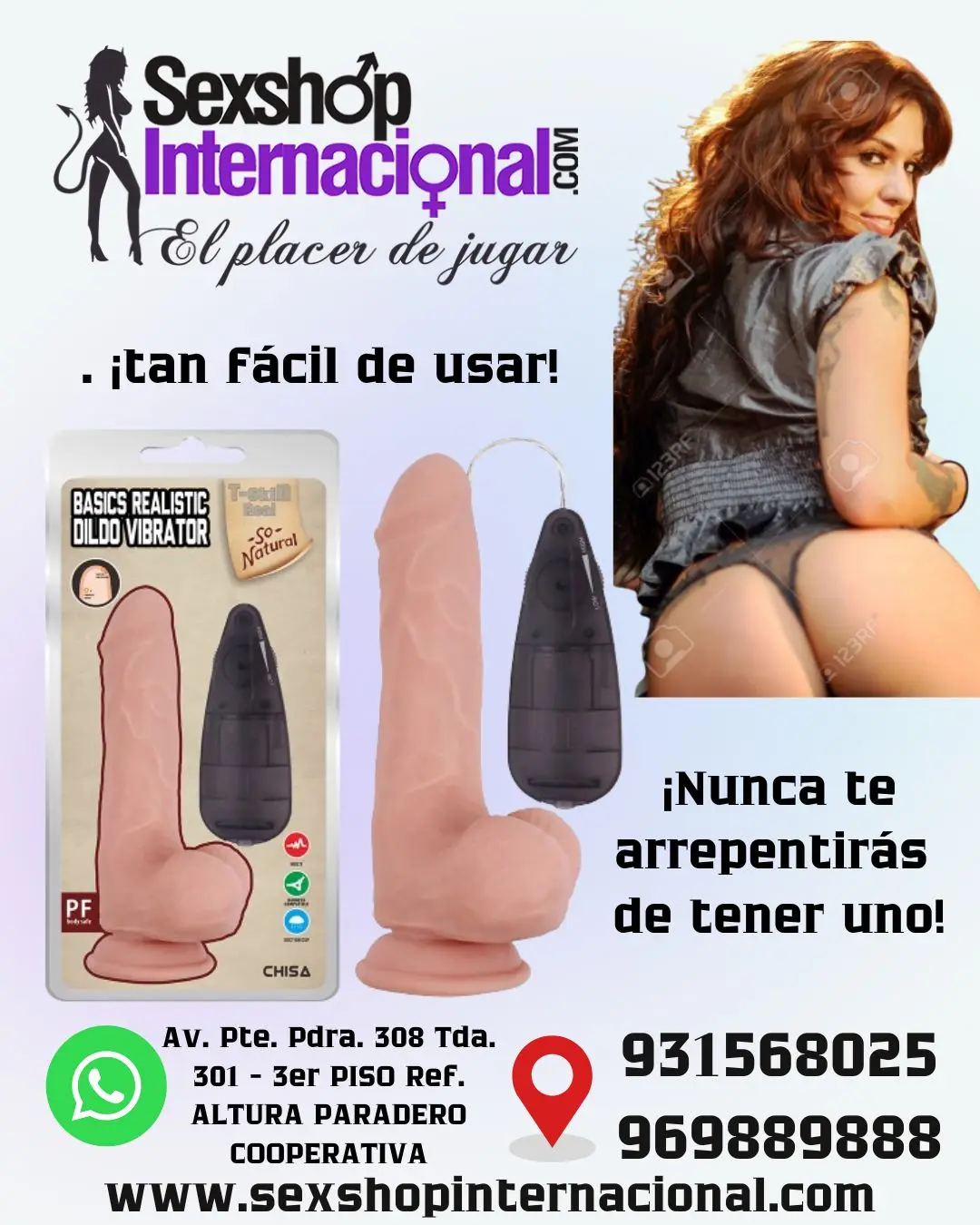 Basics Realistic Dildo Vibrator