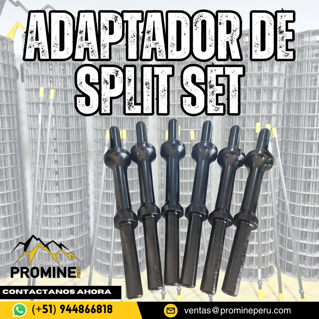 ADAPTADOR DE SPLIT SET - PROMINE PARA PERNOS DE ANCLAJE