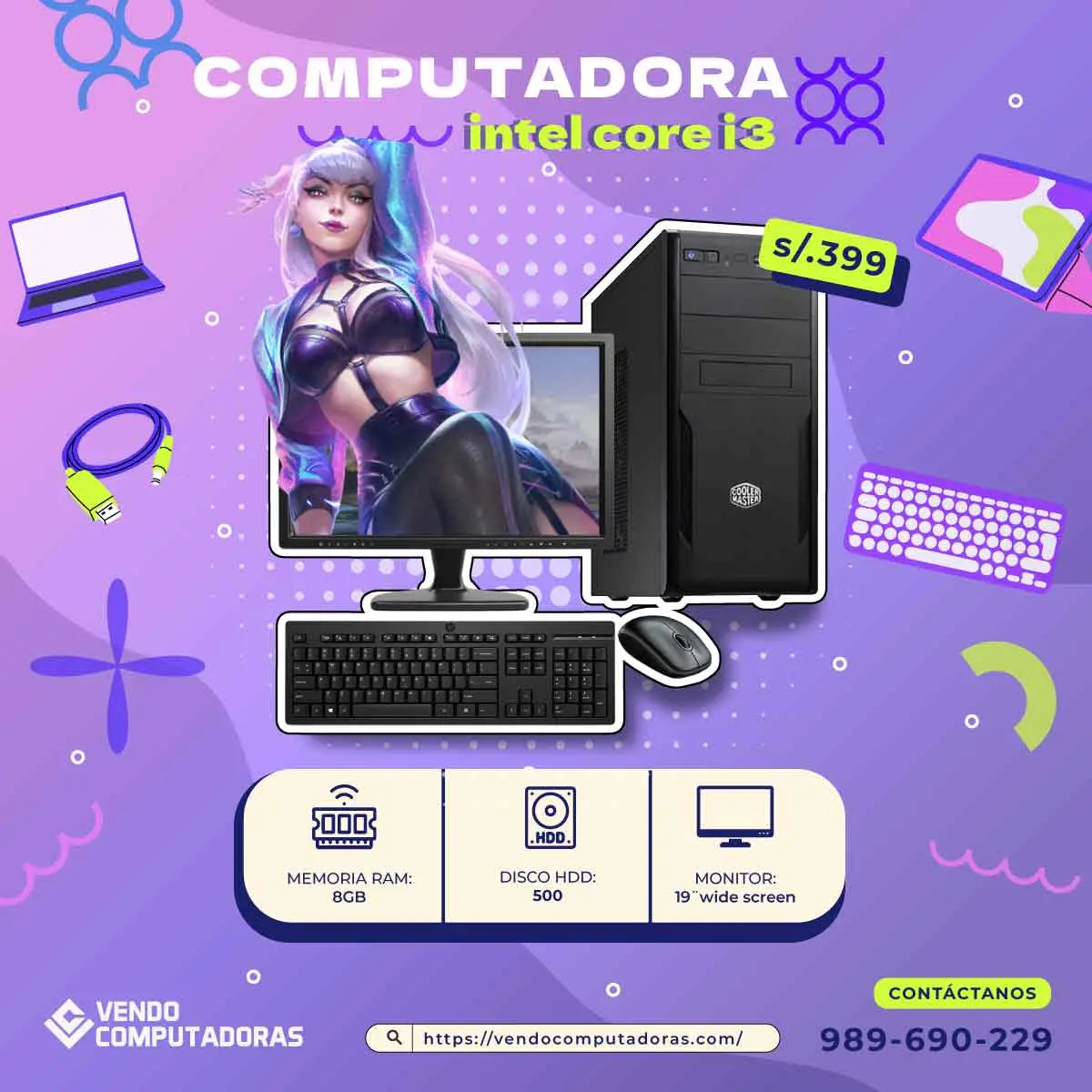  SUPER OFERTA INTEL I-3 PRIMERA GENERACIÓN