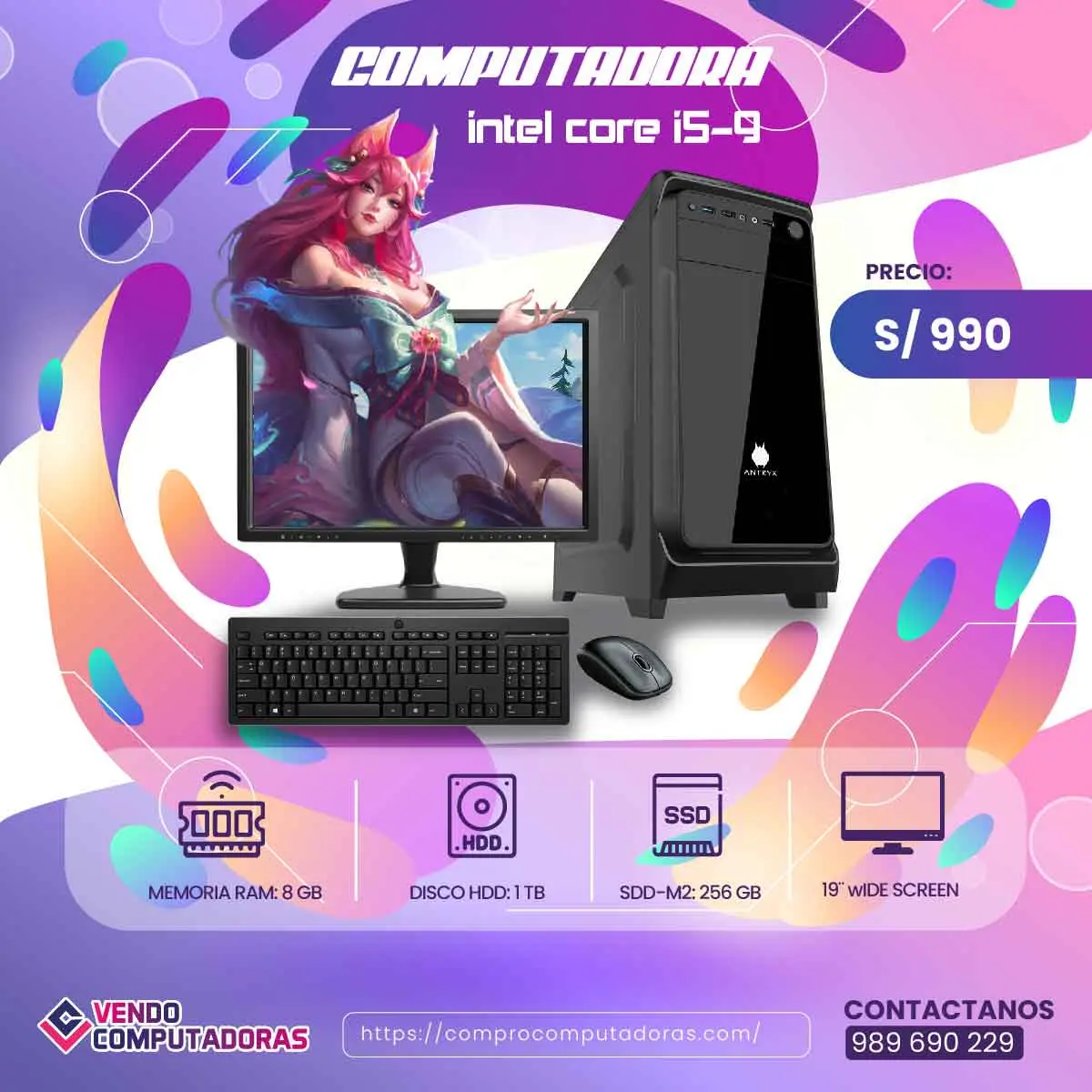 OFERTA CORE I5 HP POTENTE