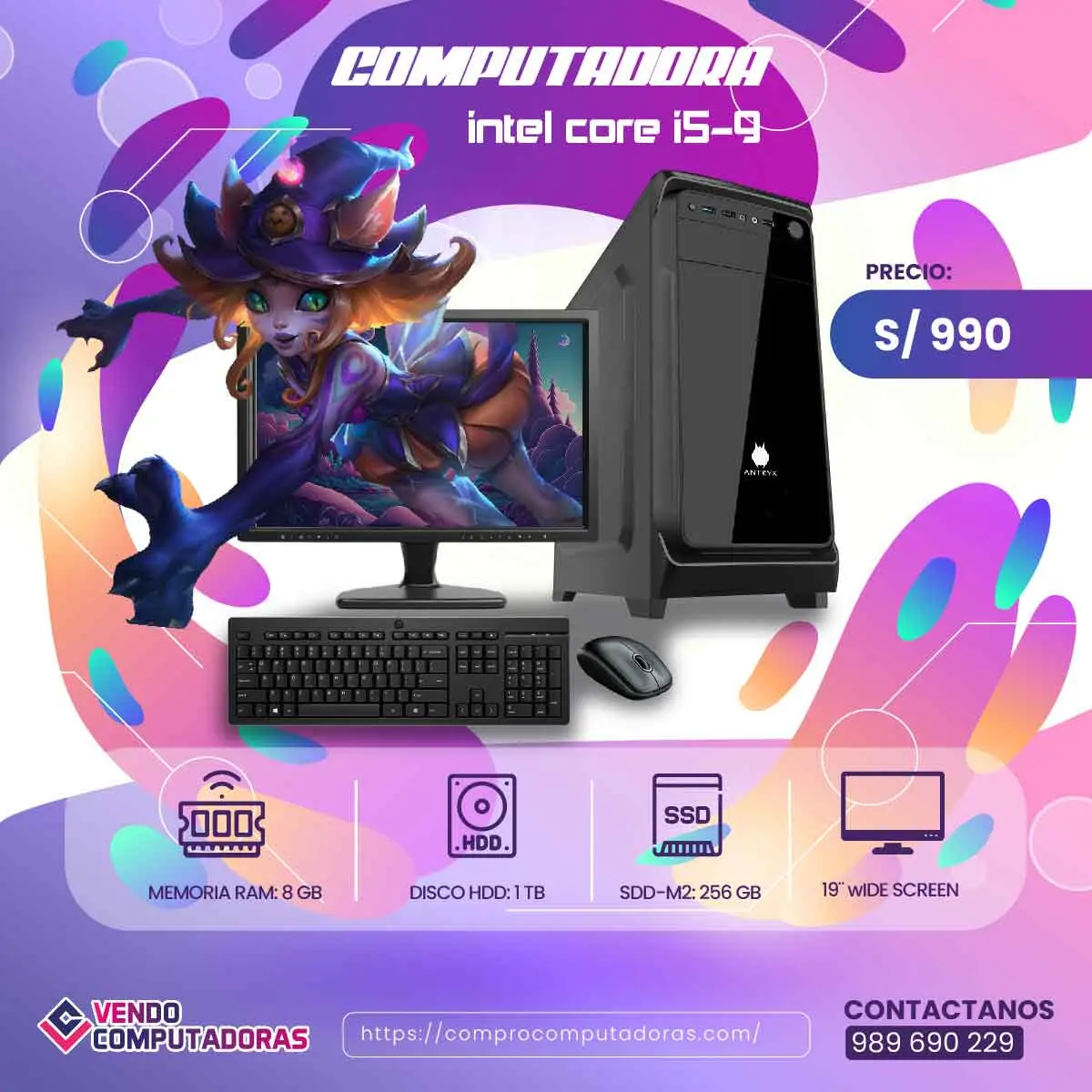 OFERTA CORE I5 HP POTENTE