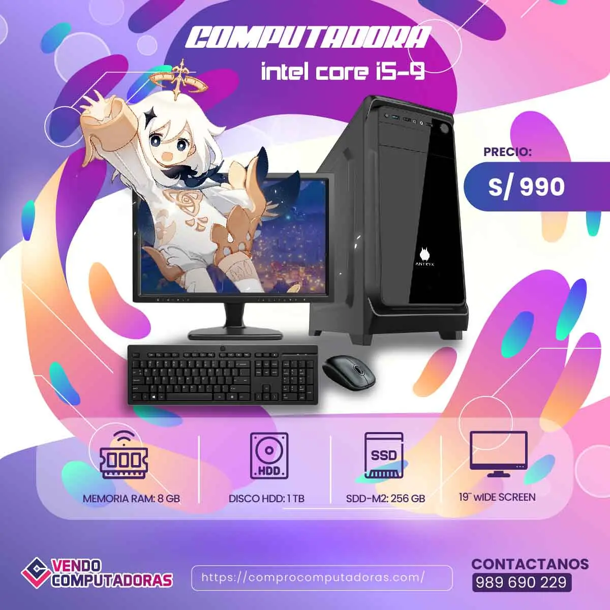 OFERTA CORE I5 HP POTENTE