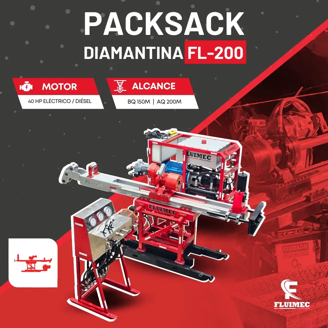 PACKSACK DIAMANTINA FL-200 trabajos en superficie 