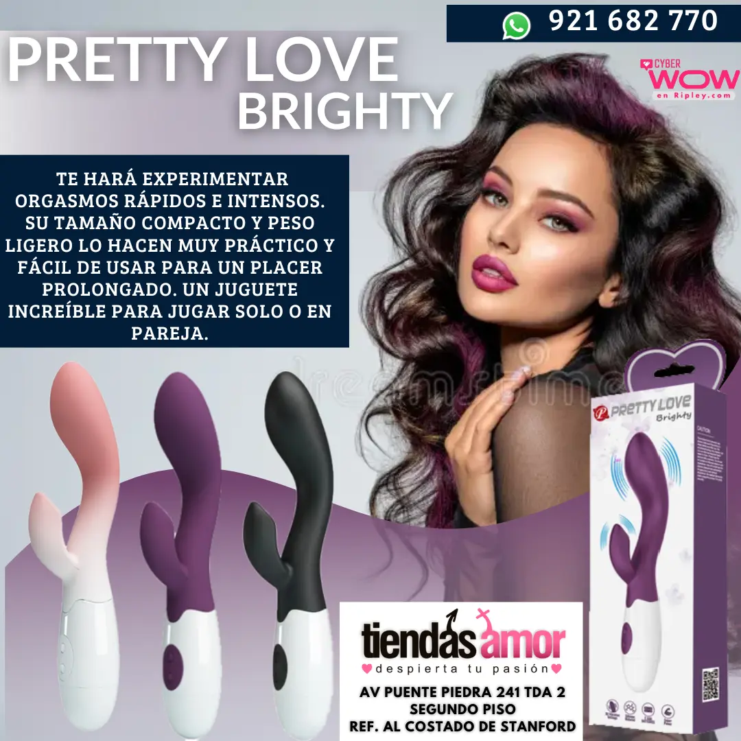 Pretty Love Brighty Vibrador Punto G El potente motor aument