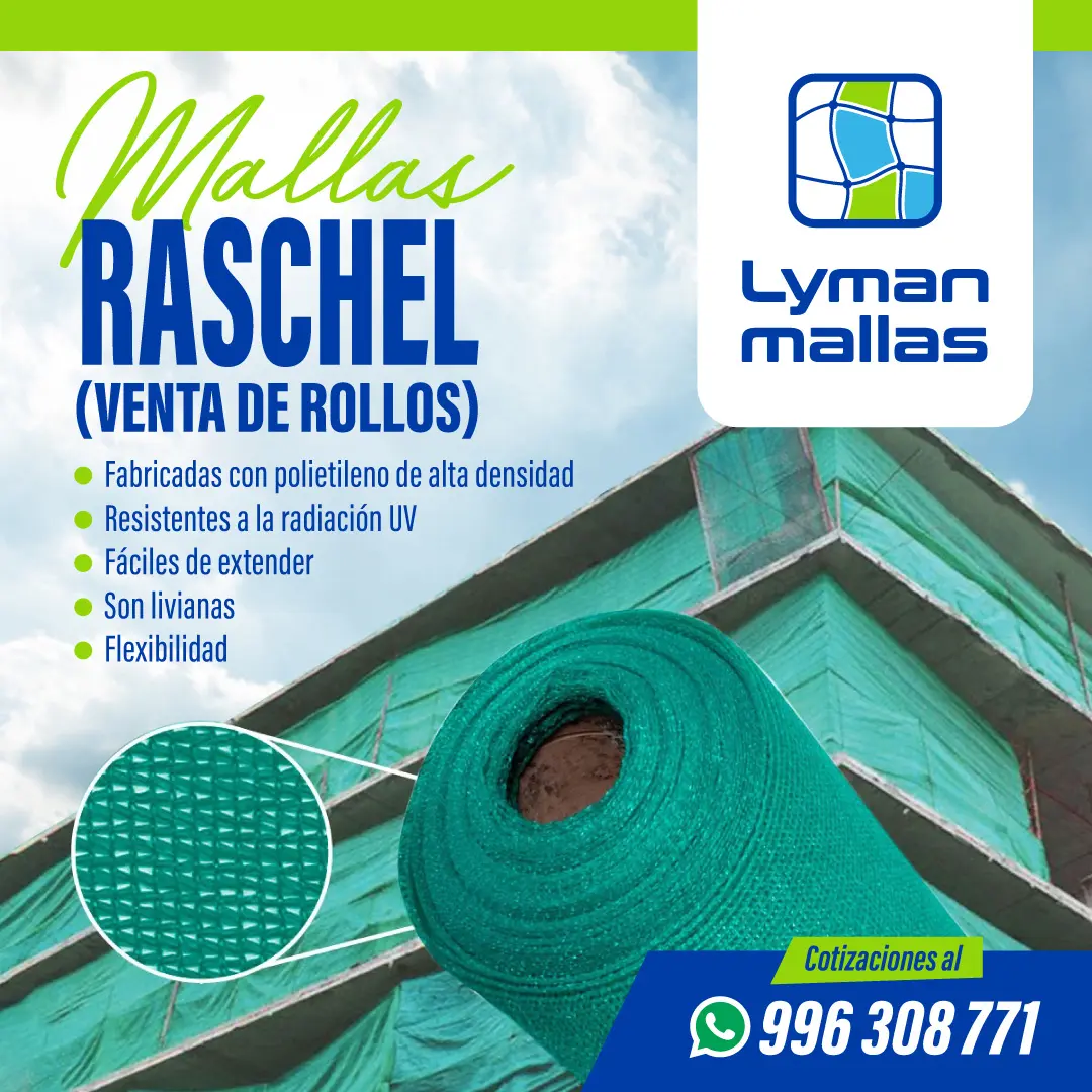 Venta e Instalación de Malla Raschel - Lyman Mallas