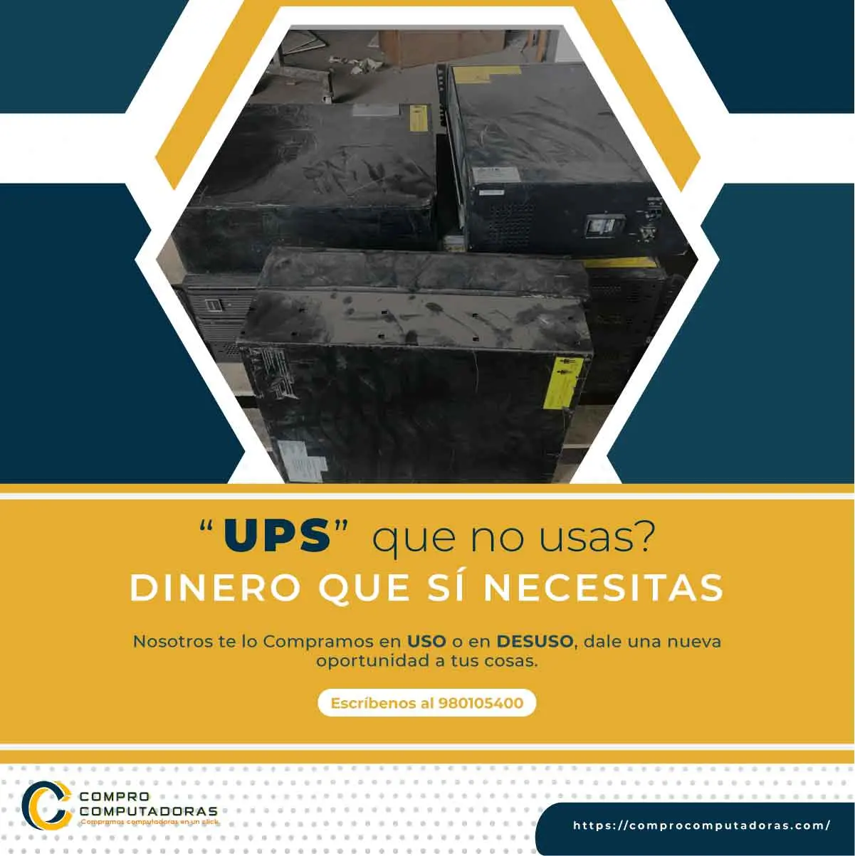 COMPRAMOS UPS