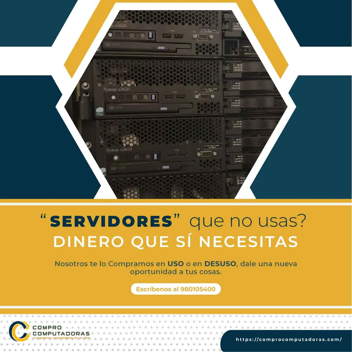 COMPRAMOS SERVIDORES