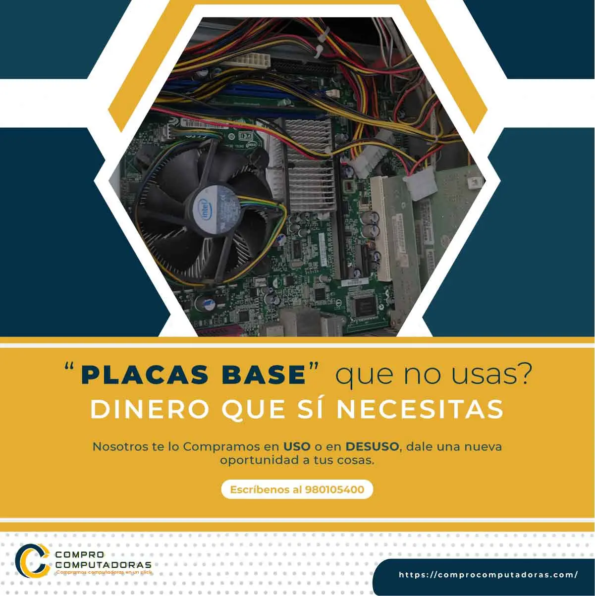 COMPRAMOS PLACAS MAINBOARD 