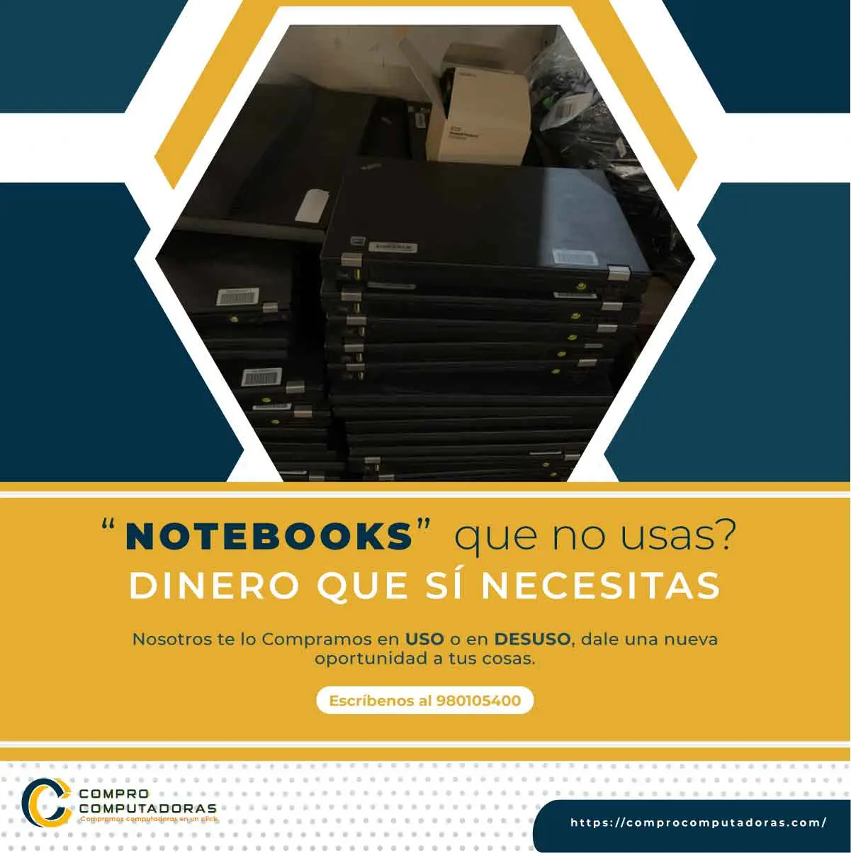 COMPRAMOS NOTEBOOKS 
