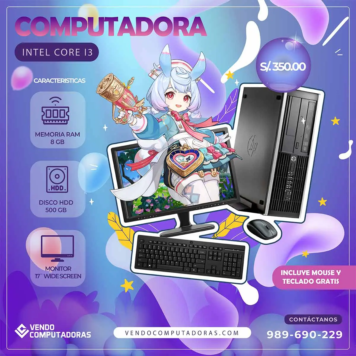 MEGA-OFERTA INTEL I3
