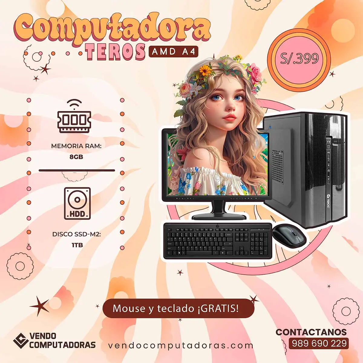PC TEROS BUEN PRECIO
