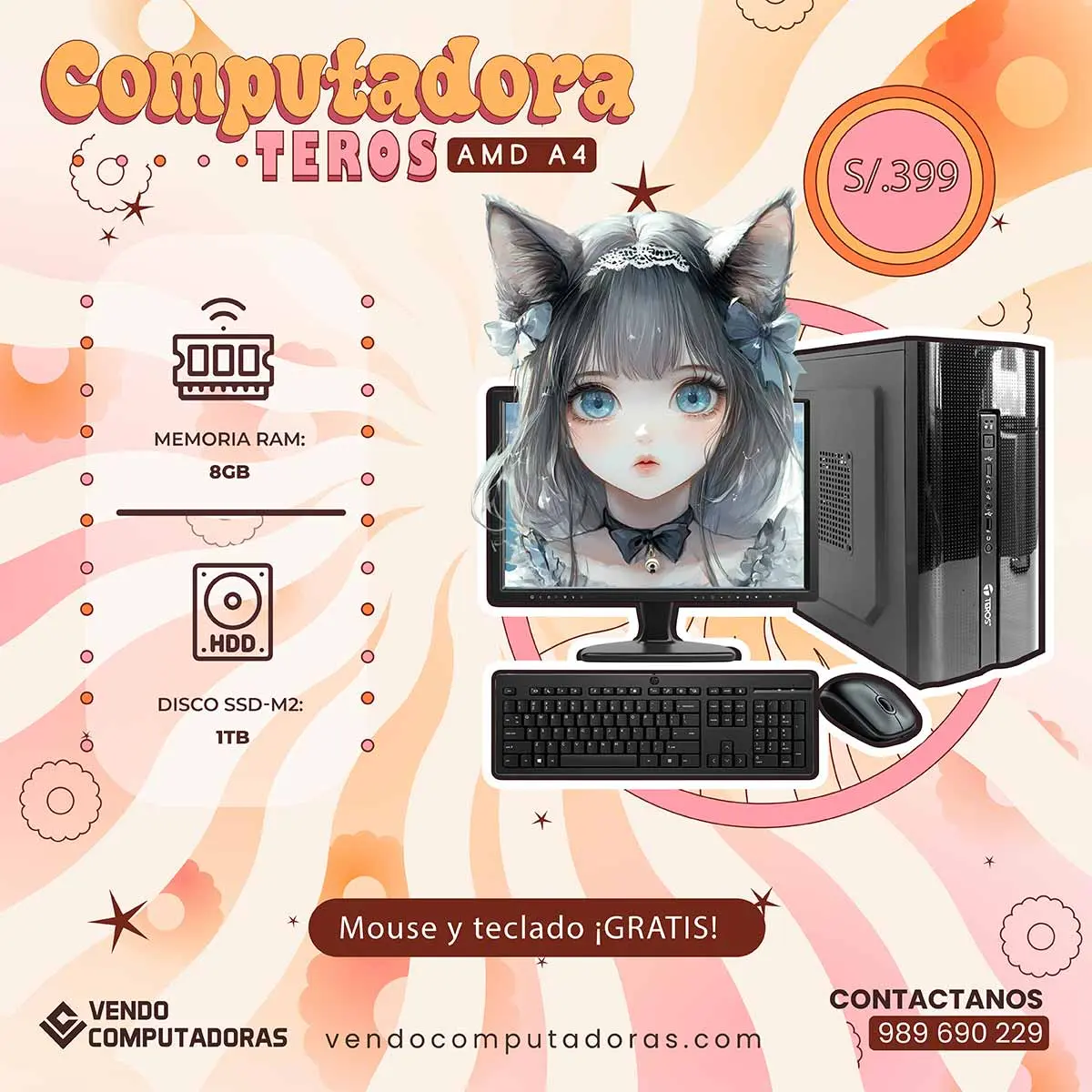 PC TEROS BUEN PRECIO