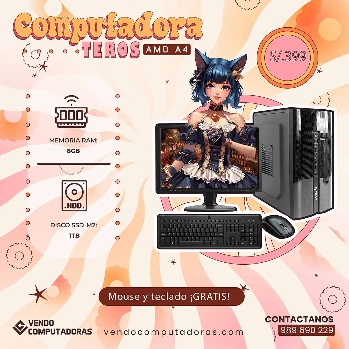PC TEROS BUEN PRECIO