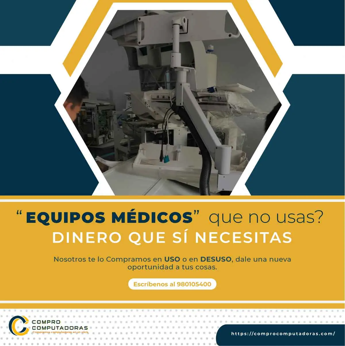COMPRAMOS EQUIPOS MEDICOS
