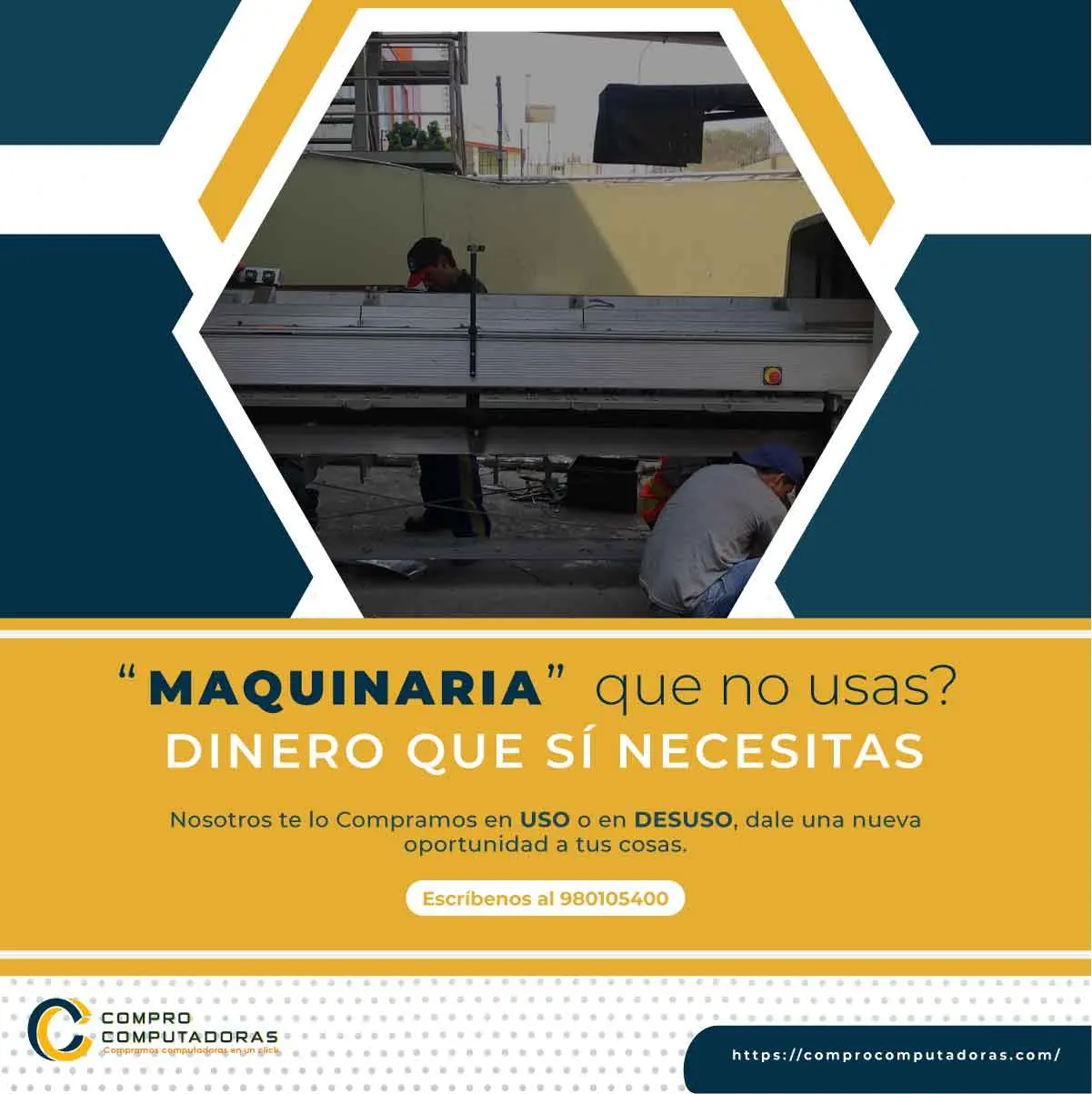 COMPRAMOS MAQUINARIAS