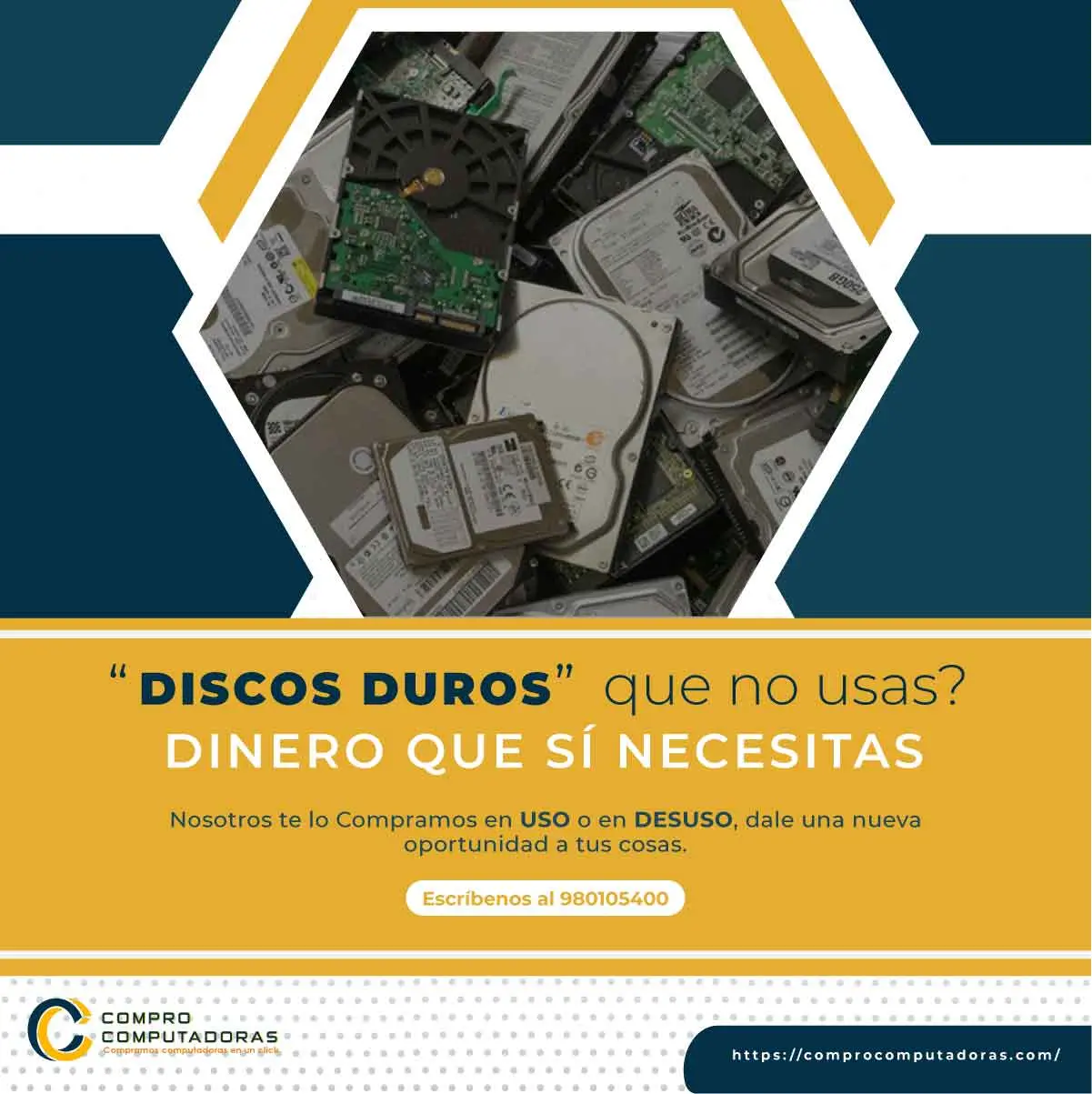 COMPRAMO DISCOS DUROS 