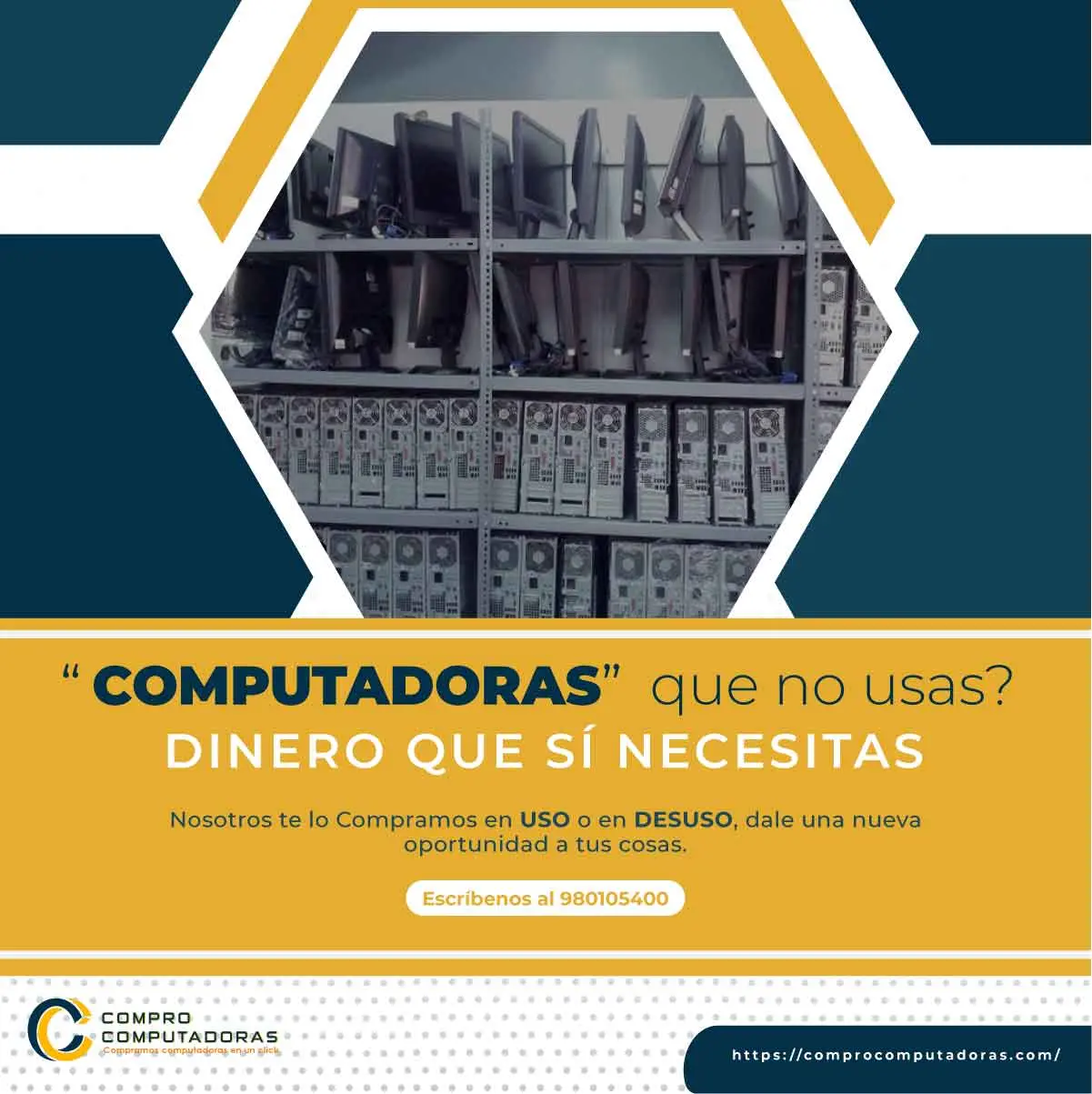 COMPRAMOS COMPUTADORAS