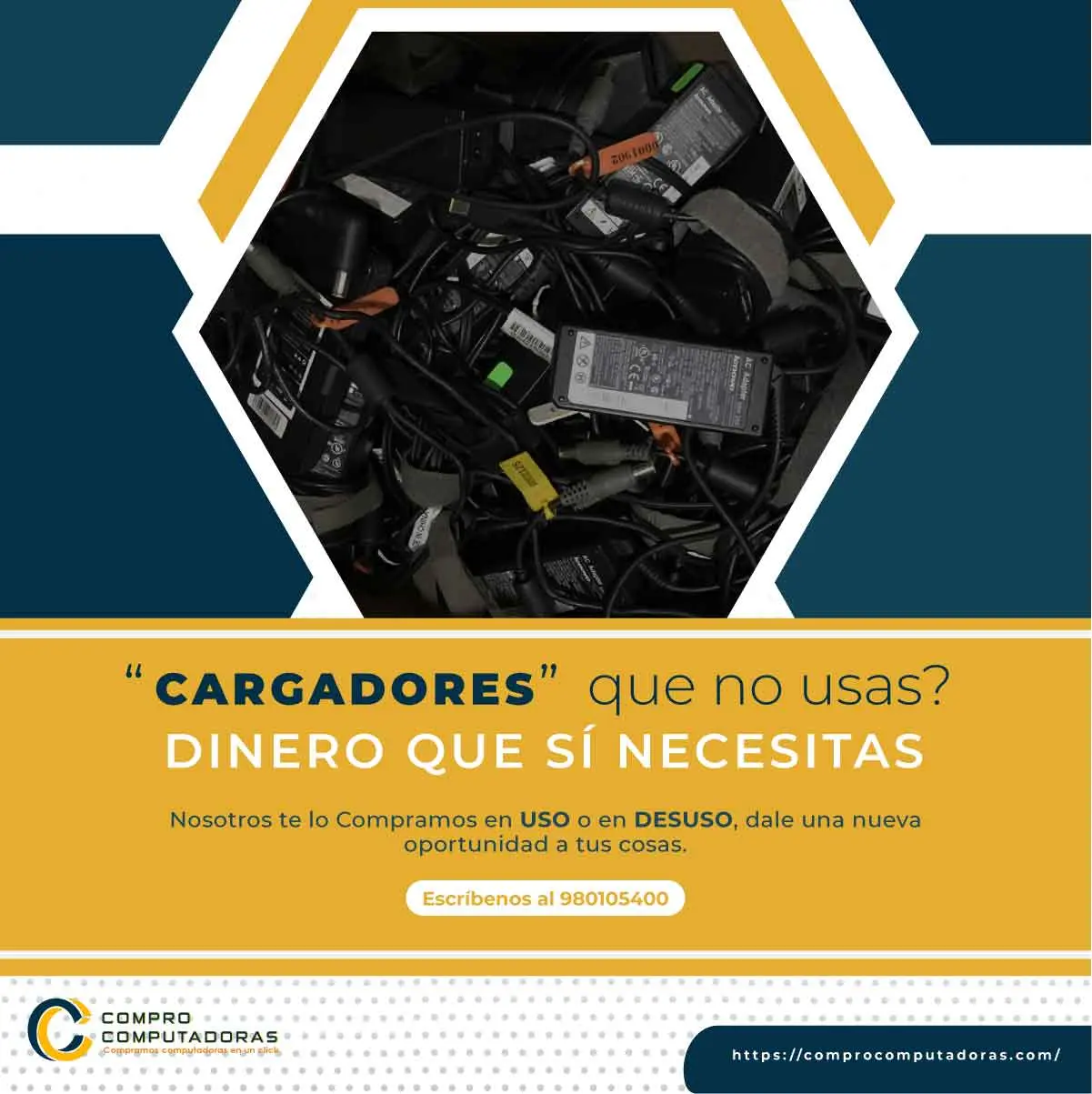 COMPRAMOS CARGADORES