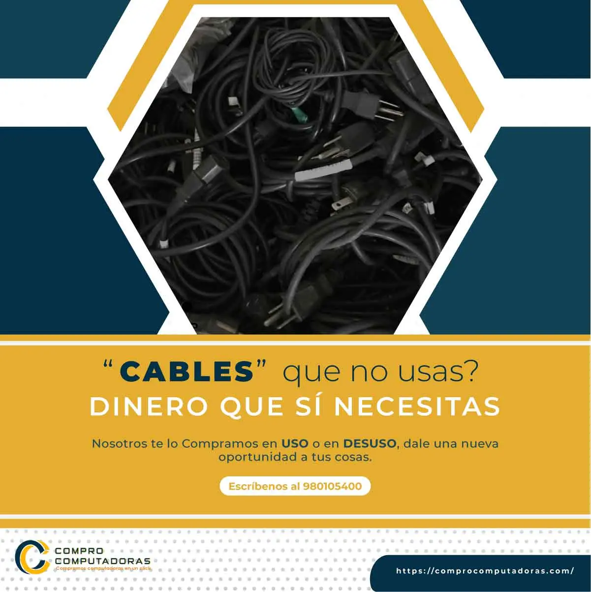 COMPRAMOS CABLES 