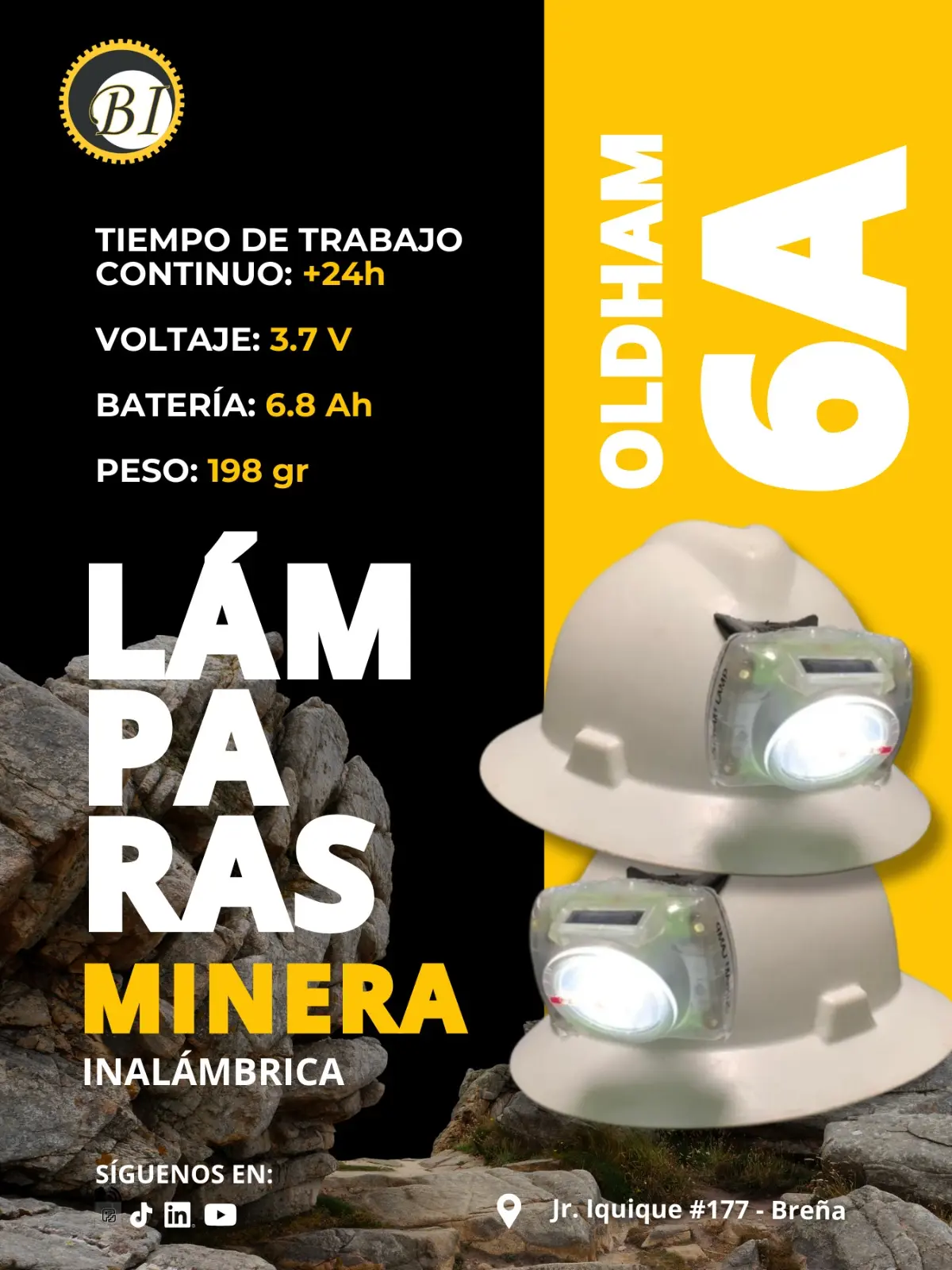LAMPARAS MINERAS 