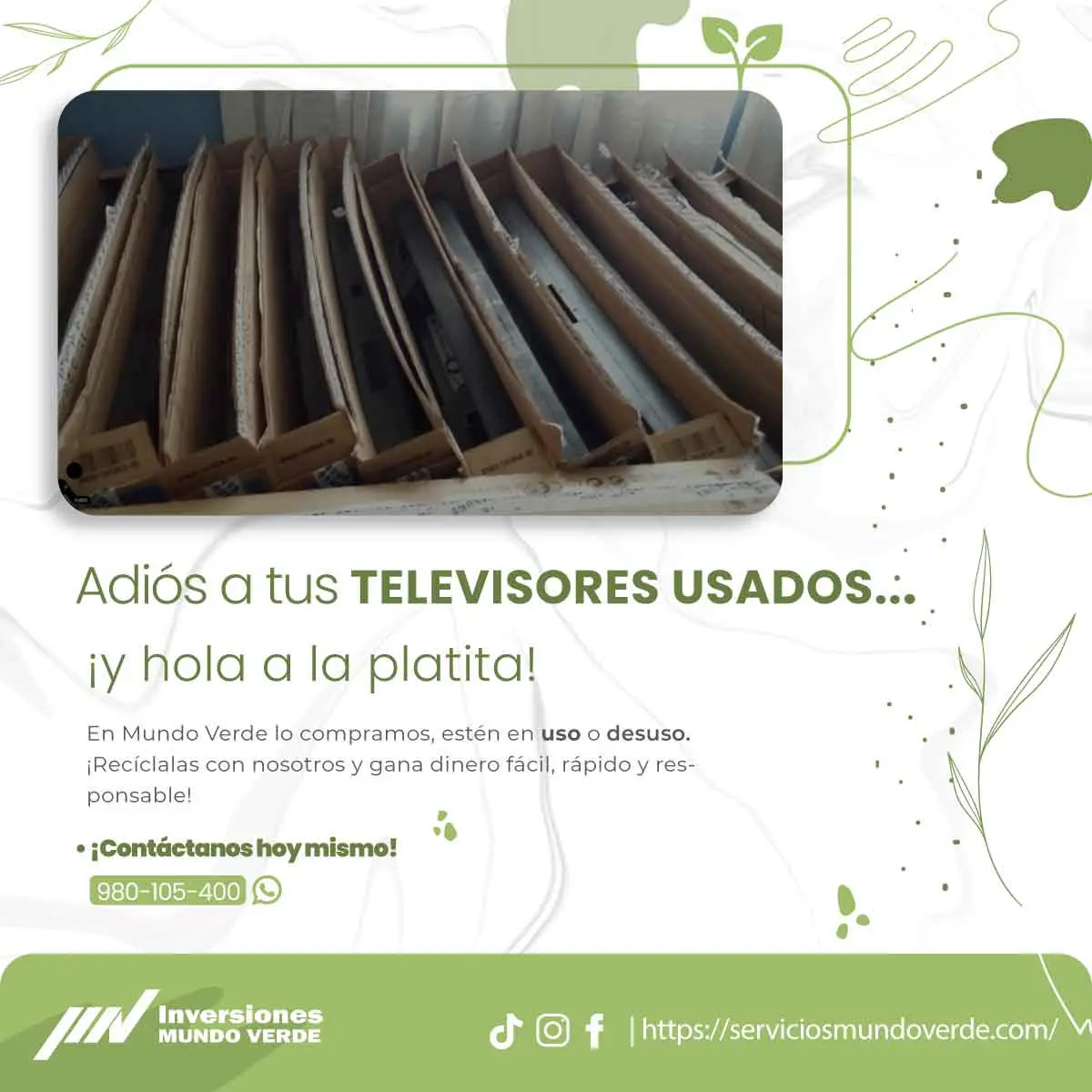  Transforma tu chatarra en un planeta más verde 