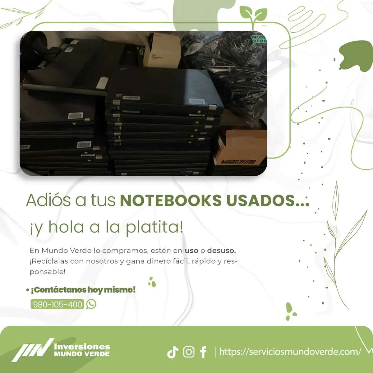  Lo viejo se va lo verde se queda 