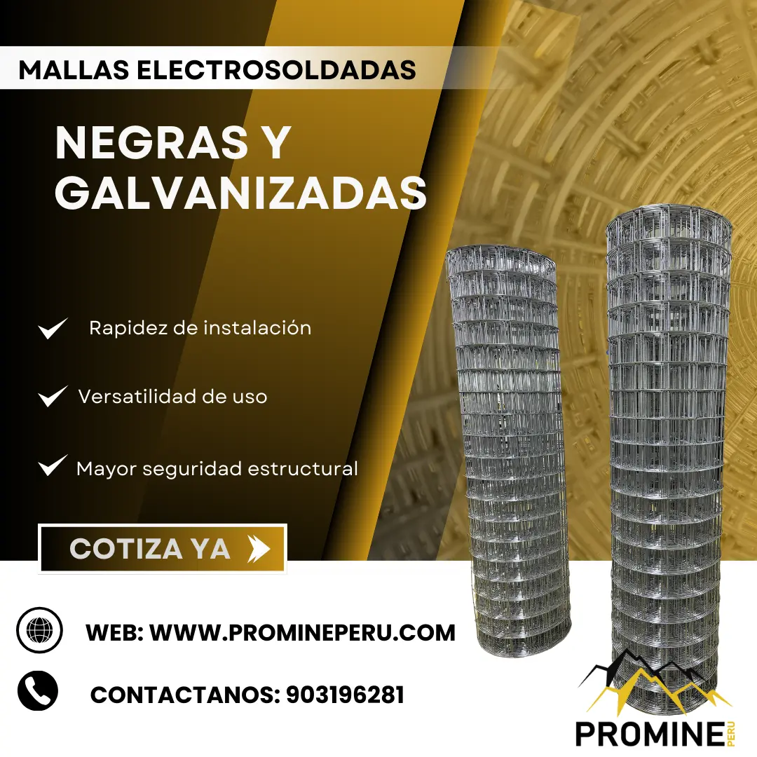 Mallas Electrosoldadas Refuerzo Seguro para Minería