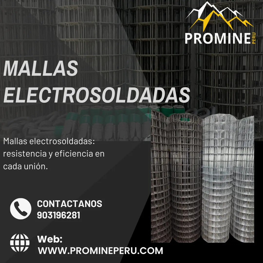 Mallas Electrosoldadas Refuerzo Eficiente para Minería