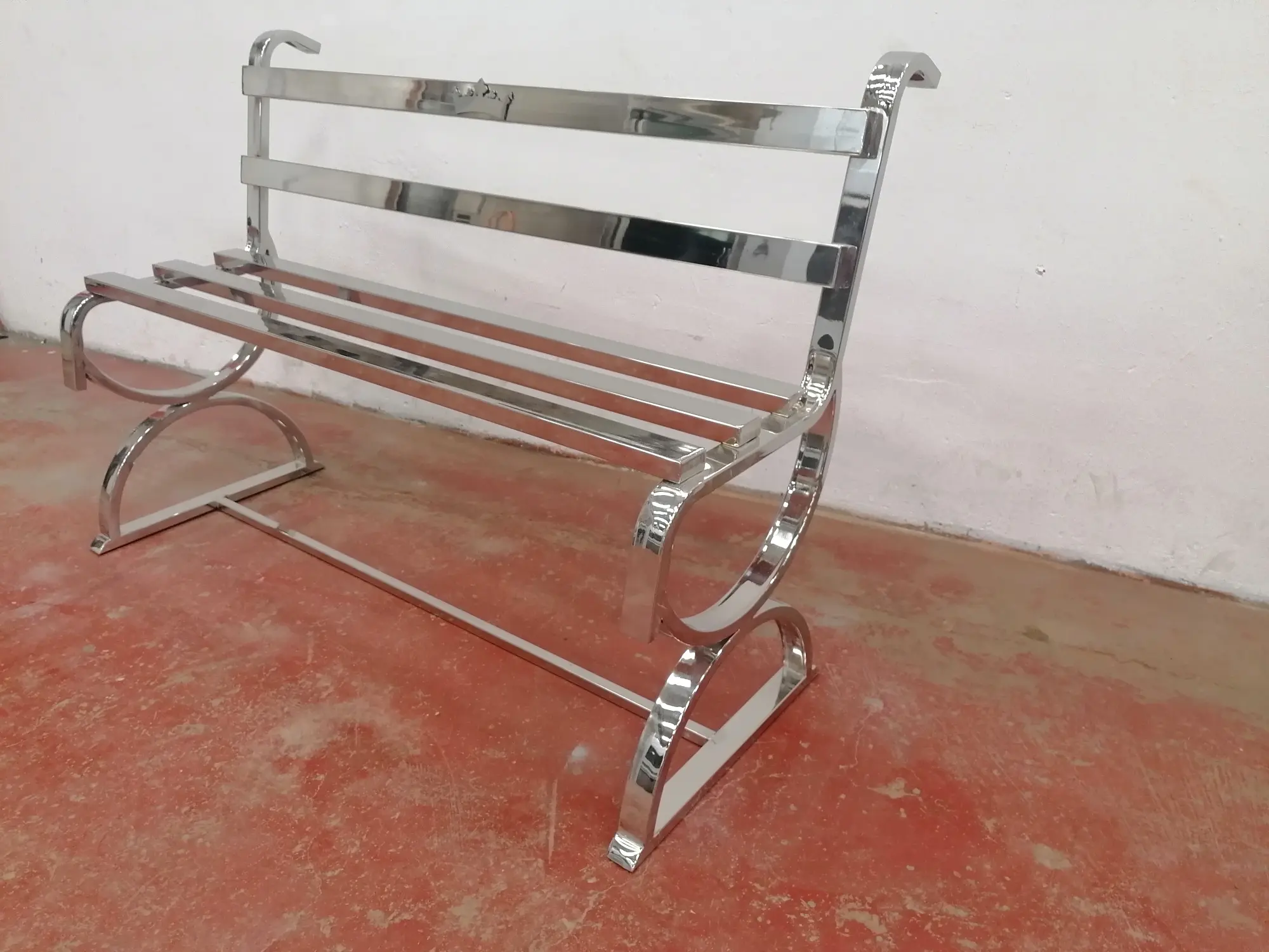 BANCAS EN ACERO INOXIDABLE 