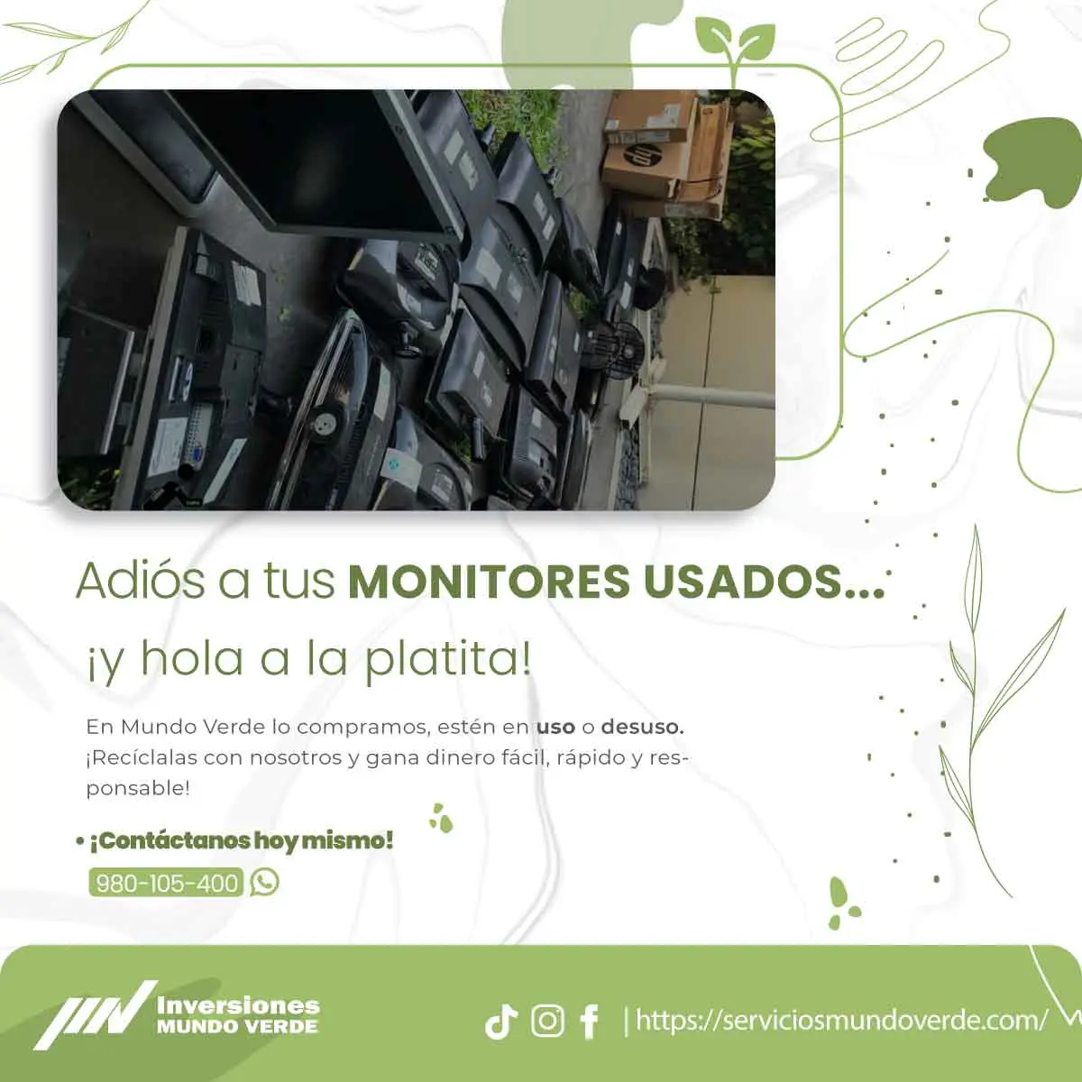 COMPRAMOS MONITORES