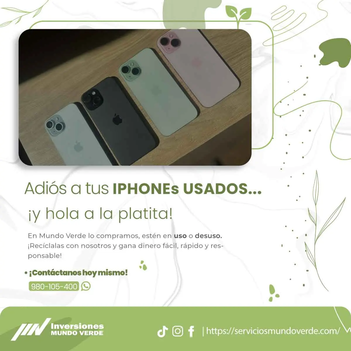 COMPRAMOS IPHONE