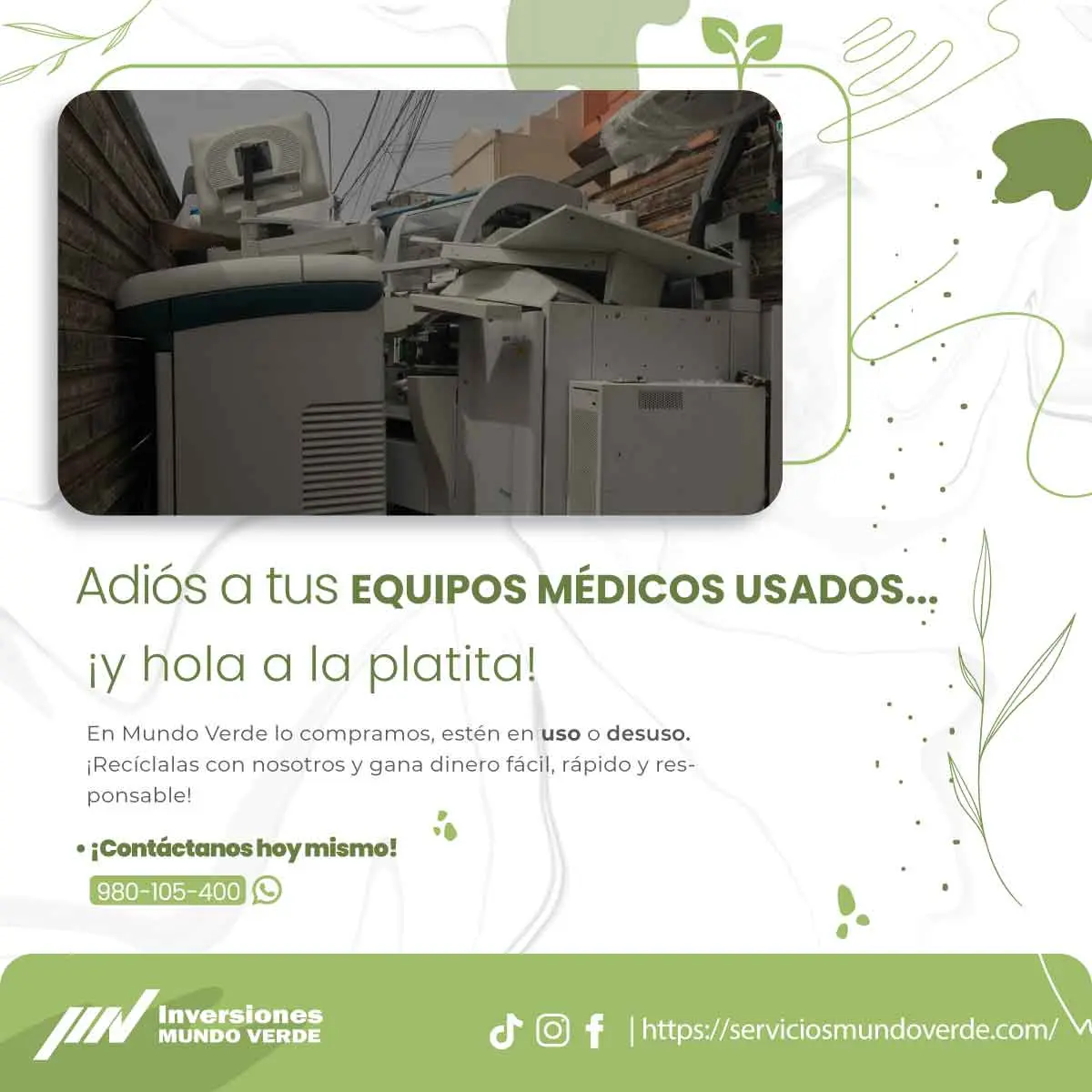 COMPRAMOS EQUIPOS MEDICOS 