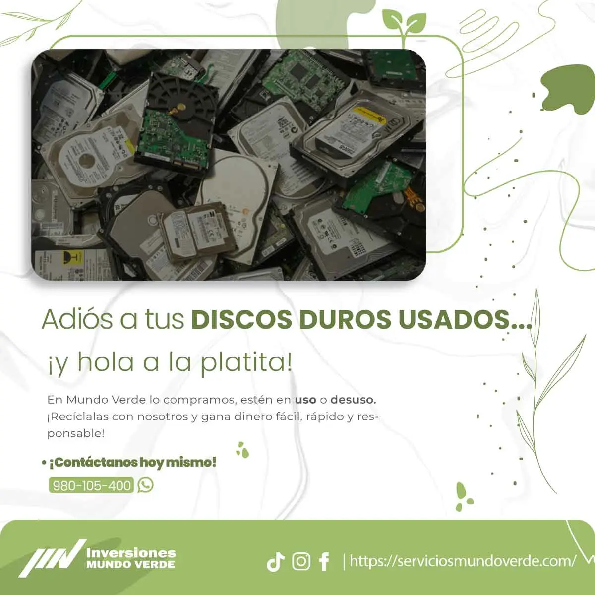 COMPRAMOS DISCOS DUROS