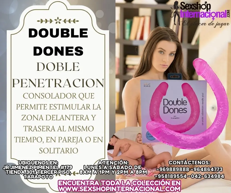 DOUBLE DONES PARA PAREJA O SOLO PARA TI