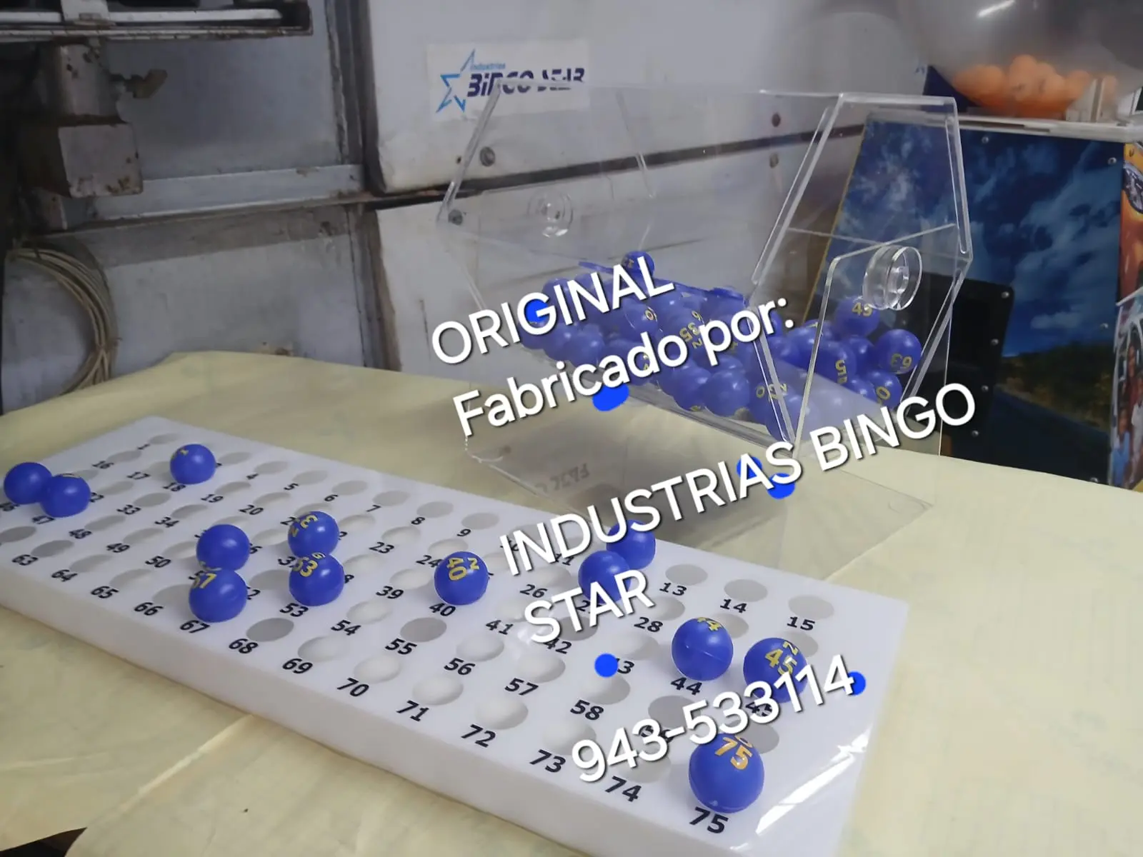 BINGO - EQUIPO DE BINGO FAMILIAR - STAR E-1