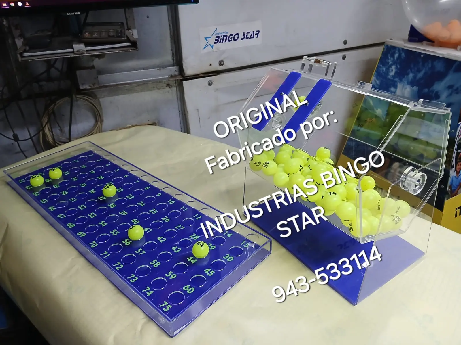 BINGO - EQUIPO DE BINGO FAMILIAR - STAR E-1
