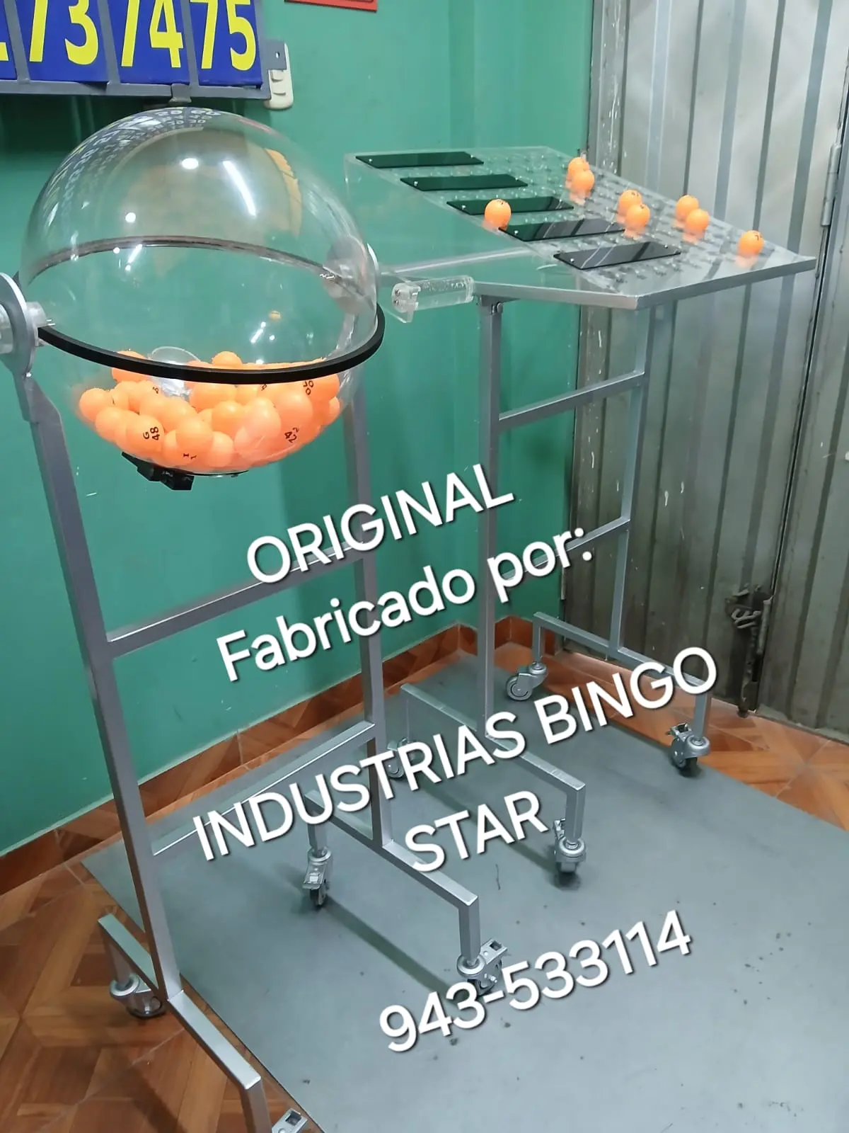 BINGO - EQUIPO DE BINGO FAMILIAR - STAR E-1