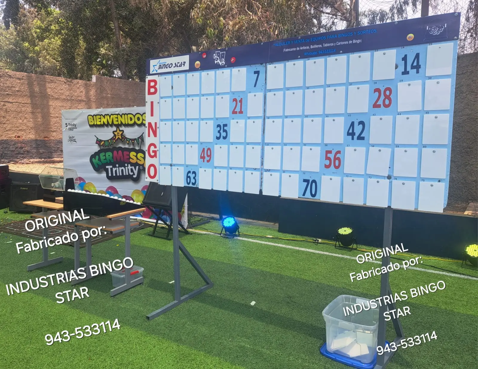 BINGO STAR - ALQUILER DE EQUIPOS DE BINGO PROFESIONALES - 