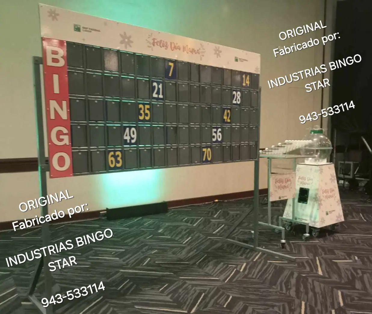 BINGO STAR - ALQUILER DE EQUIPOS DE BINGO PROFESIONALES - 