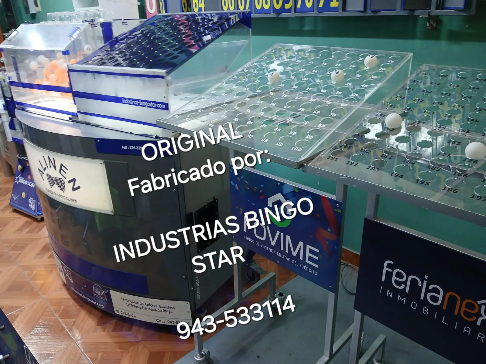 TARJETAS DE BINGO - INDUSTRIAS BINGO STAR